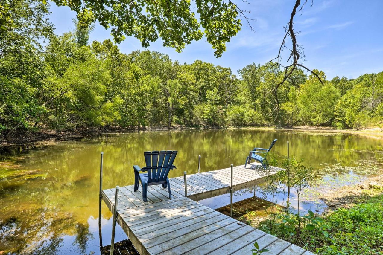 Branson Tiny Home On 52 Acres With Private Lake! Exterior photo